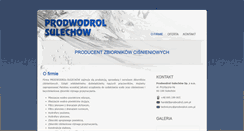 Desktop Screenshot of prodwodrol.com.pl